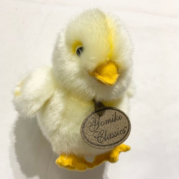 Russ Yomiko Classics Yellow Plush Stuffed Animal Baby Chick Bird Farm Decor - Picture 1 of 12